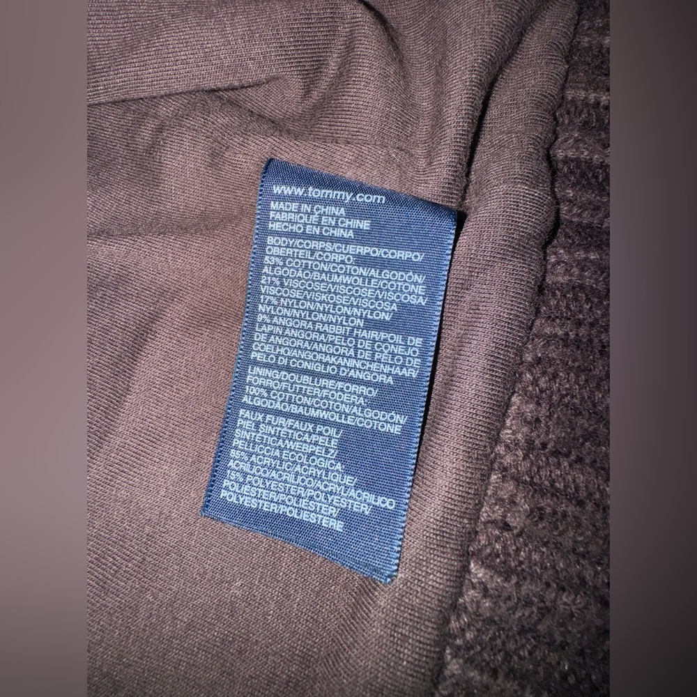 🛍️SALE🛍️ Tommy Hilfiger Women’s Full-zip Cable-knit Cardigan Sweater - Picture 9 of 9